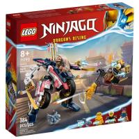 Конструктор LEGO Ninjago Перегоновий робобайк-трансформер Сори 384 Фото