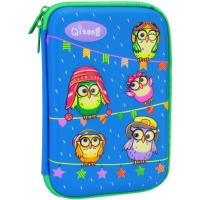 Пенал Cool For School с тиснением 1 отделение Голубой Фото