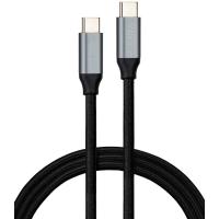 Дата кабель Vinga USB-C to USB-C 1.5m USB3.2 Gen2 100W 10GBps Nylon Фото