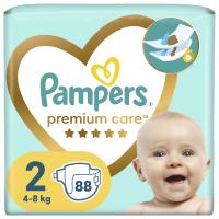 Підгузки Pampers Premium Care Розмір 2 (4-8 кг) 88 шт Фото