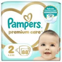 Подгузники Pampers Premium Care Розмір 2 (4-8 кг) 88 шт Фото