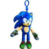 М'яка іграшка Sonic Prime на кліпсі Сонік 15 см Фото