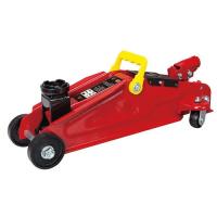 Домкрат GTM подкатная 2т (135-340) поворотная ручка Фото