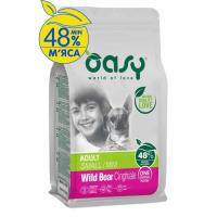 Сухий корм для собак OASY One Animal Protein ADULT Small/Mini з диким кабано Фото