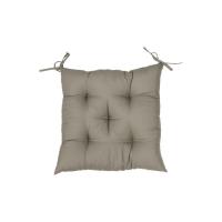 Подушка на стул Прованс Фибра серая 40х40 см Фото