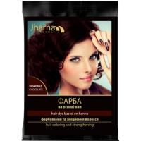 Фарба для волосся Jharna На основі хни Шоколад 25 г Фото