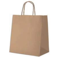 Подарунковий пакет Куверт 90 Ecobag паперовий, 24х10х32 см коричневий Фото