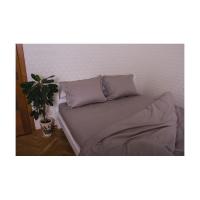 Пододеяльник Billerbeck Neustadt U сатин светло серый 160х220 см Фото