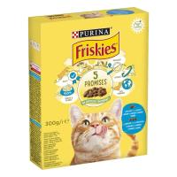 Сухий корм для кішок Purina Friskies зі смаком лосося й овочів 300 г Фото