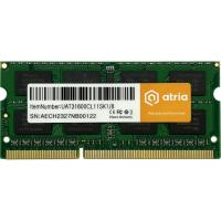 Модуль пам'яті для ноутбука ATRIA SoDIMM DDR3 8GB 1600 MHz Фото
