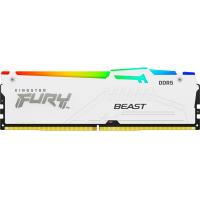 Модуль пам'яті для комп'ютера Kingston Fury (ex.HyperX) DDR5 32GB 5200 MHz Beast White RGB Фото