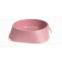 Посуда для собак Fiboo Миска з антиковзаючими накладками M рожева Фото