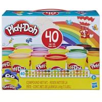 Набор для творчества Hasbro Play-Doh Набор пластилина из 40 баночек Фото