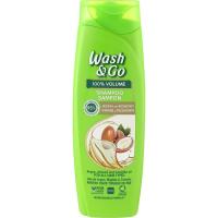Шампунь Wash&Go С маслом арганы, миндаля и ромашки 360 мл Фото