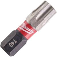 Набор бит Milwaukee SHOCKWAVE, TX BO40, 25мм, 2шт Фото