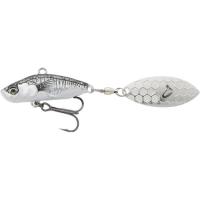 Блесна Savage Gear 3D Sticklebait Tailspin 73mm 13.0g Black Silver Фото