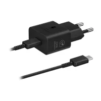 Зарядний пристрій Samsung 25W Power Adapter (w C to C Cable) Black Фото