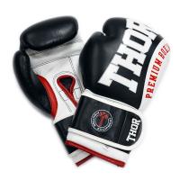 Боксерські рукавички Thor Shark PU-шкіра 16oz Чорні Фото
