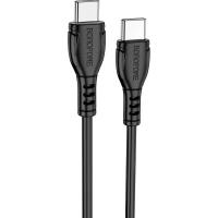 Дата кабель BOROFONE USB-C to USB-C 1.0m BX51 Triumph 60W Black Фото