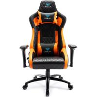 Кресло игровое Aula F1031 Gaming Chair Black/Orange Фото