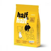 Сухий корм для кішок Half&Half з яловичиною 8 кг Фото