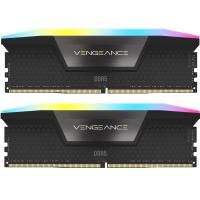 Модуль пам'яті для комп'ютера Corsair DDR5 32GB (2x16GB) 6400 MHz Vengeance RGB Black Фото