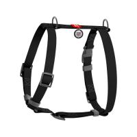 Шлей для собак WAUDOG Waterproof анатомическая Н-образная S черная Фото