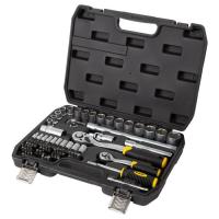 Набір інструментів Sigma насадок торцевих та біт 1/4", 1/2" 72шт CrV mid Фото