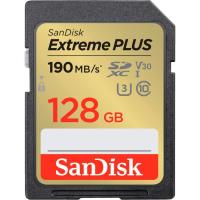 Карта памяти SanDisk 128GB SDXC class 10 UHS-I U3 4K Extreme Plus Фото