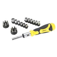 Набор отверток Sigma с реверсом + насадки торцевые 1/4” 27шт CrV Фото