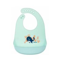 Нагрудничек Akuku силиконовый Кит Фото