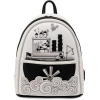Рюкзак шкільний Loungefly Disney - Mickey Mouse Steamboat Willie Music Cruis Фото