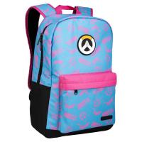 Рюкзак школьный Jinx Overwatch D.Va Splash Backpack Blue/Pink Фото