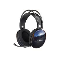 Навушники Aula S505 RGB Transparent Gaming Headset Black Фото