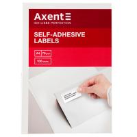 Етикетка самоклеюча Axent 52,5x21,2 (56 на листі) с/кл (100 листів) Фото