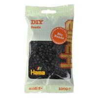 Набор для творчества Hama БИО черные бусины, 1000 шт термомозаика Фото