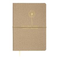 Книга записна Buromax Nice 96 аркушів А5 у клітинку бежевий Фото