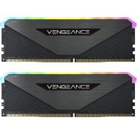 Модуль памяти для компьютера Corsair DDR4 32GB (2x16GB) 3600 MHz Vengeance RGB RT Black Фото