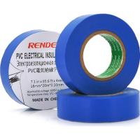 Изоляционная лента Render 0.10мм*18мм*20м Blue, temp-10+80°С, 2000V, 10 шт. Фото
