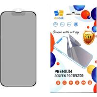 Скло захисне Drobak Matte Ceramics Anty Spy Apple iPhone 15 Фото