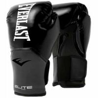 Боксерские перчатки Everlast Elite Training Gloves 870270-70-816 чорний/сірий 1 Фото