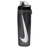 Пляшка для води Nike Refuel Bottle Locking Lid 18 OZ антрацит, чорний, Фото