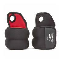 Утяжелитель Reebok Wrist Weights чорний, червоний RAWT-11211 1.0 кг Фото