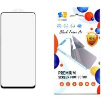 Стекло защитное Drobak Poco M6 Pro 5G Black Frame A+ Фото