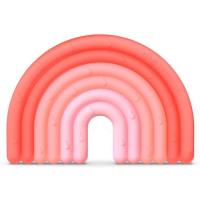 Прорезыватель Suavinex силиконовый с пузырьками/розовый Фото