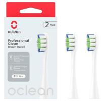 Насадка для зубної щітки Oclean P1C1 W02 Professional Clean Brush Head White (2 шт Фото