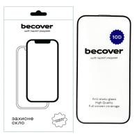 Стекло защитное BeCover Apple iPhone 14 Pro 10D Black Фото