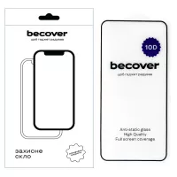 Скло захисне BeCover Samsung Galaxy S24 SM-S921 10D Black Фото