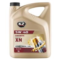 Моторна олива K2 Synthetic Premium SN/CF XN 5W-40 5 л Фото