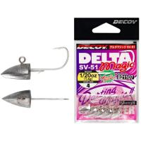 Джиг-головка Decoy SV-51 Delta Magic 4 1.4g (5 шт/уп) Фото